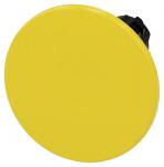 Paddetrykknap 22 mm rund plastik gul 60 mm