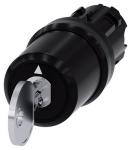 Nøglebetjent afbryder ces 22 mm 3 afbryder positioner i-o-ii. 3su1000-5bl21-0aa0