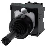 Koordinatkontakt sort 2 afbryder positioner med holder 1 no 1 no skrue 3su1100-7ab10-1na0