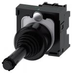 Koordinatkontakt sort 2 afbryder positioner med holder 1 no 1 no skrue 3su1100-7bb10-1na0