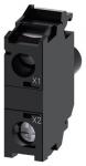 Led modul med integreret led 24-240 v ac/dc rødbrun skrue for frontplade
