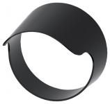 Solkrave sort for lystrykknap 22 mm