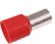 Isoleret terminalrør a35-18etd 35mm2 l18 rød