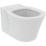 Ideal Standard Connect Air væghængt toilet, uden skyllekant, rengøringsvenlig, hvid