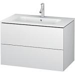 Duravit L-Cube håndvaskeskab 400x820x481mm hvid mat med 2 skuffer til ME by Starck håndvask 635411