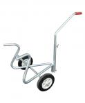 Transportvogn for blandekar 75 liter