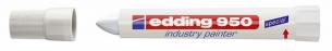 Marker edding 950 permanent hvid 10mm