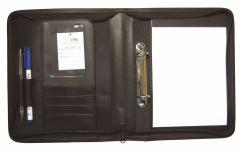 Dokumentmappe med 2 ringe sort a5 tr2052