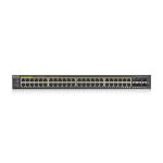 Zyxel switch gs1920-48hpv2 nebulaflex hybrid poe smart switch 48 gbe porte +4 combo porte