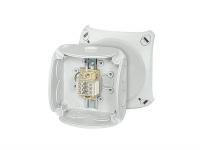 Hensel RK 0203 T, Polypropylen (PP), Grå, IP66, 93 mm, 62 mm, 93 mm