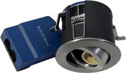 brstet lyskilde ex 230v gu10 87mm downlight 66 blue-dl