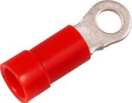 Isol. ringkabelsko A1565R, 0,5-1,5mm2 M6, Rød - I poser a 15 stk. - (15 stk.)
