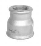 Formmuffe galvaniseret reduktion 3/8 x 1/8