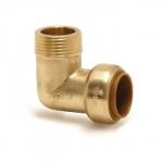 Bøjning tectite muffe/nippel 15 mm x 1/2