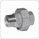 Union muffe/nippel flad tætning ptfe 4408/316l 20 bar 1