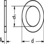 55x68x0,3 din 988 ubehandlet passkive