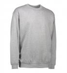 Sweatshirt klassisk 0600 grå melange str xl