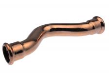 Overbøjning vsh muffe/muffe 22 mm cu