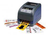 Polyethylene tag / bbp33. gul. 5.20 x 22.90 mm. 2500 stk/rl.