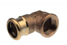 Vinkel vsh 90° muffe/muffe 22 mm x 3/4 cu