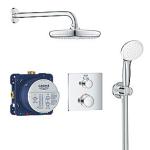 100 tempesta hndbrus med 210 tempesta med brusest sampak grohtherm grohe