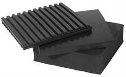 Lindab antivibrationsmåtte gmatta med ripper 100 x 100 x 8 mm