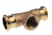 Tee vsh muffe/muffe/muffe 28 mm x 3/4x28 mm cu