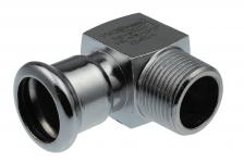 Vsh vinkel 90° muffe/nippel 18 mm x 1/2 fz