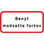 en12899-1 ds refleks t3 25x50cm ua-x fortov modsatte benyt - undertavle