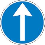 en12899-1 ds refleks t4 70cm 1 d11 k�rselsretning p�budt - p�budstavle