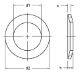 27 mm zinc flake fjederskiver din 6796