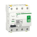 Acti9 pfi-afbryder rccb-id 4p 40a 300ma 415v ac/dc klasse b med enkelt terminal 72 mm