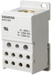 Distributiontavle blok 1-polet 250 a 690v input: 1x 35-120 mm2 output: 2x2.5-25+5x 2.5-16+4x 2.5-10 mm2