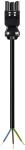Gst18i3 kabel hun/fri pvc cpr: eca 2,5mm2 sort l=3m