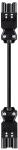 Gst18i3 kabel han/hun pvc cpr: eca 2,5mm2 sort l=8m