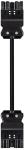 Gst18i5 kabel han/hun hf cpr: eca 2,5mm2 sort l=2,5m