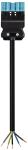 Gst18i5 kabel han/fri hf cpr: eca 2,5mm2 blå l=2m