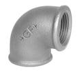 Vinkel 90 ° sort muffe/muffe 4