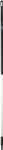 Skaft med gevind, Vikan, 151cm, Ø3,1cm, flere farver, PP/aluminium - Sort | Skafter | Gulve og Vægge | NODISCOUNT