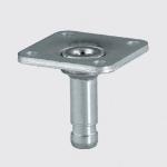 Møbel stift p41 med plade og bund 38x38 ø8 tap byggehøjde: 35 mm.