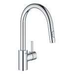 udlb hjt zero udtrkstud med kkkenarmatur brus cosmo eurosmart grohe