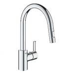 krom b udl jt h zero kstud udtr med dual brus kkenarmatur k feel grohe