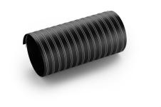 Thermoflex 2-lags silikone-belagt glasfiber med galvaniseret stålspiral 150 ° c lgd a 4 meter ø 63 mm
