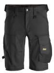 Snickers allroundwork stretch shorts 6143 sort str 66