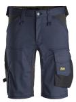 Snickers allroundwork stretch shorts 6143 navy/sort str 58