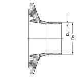 Mag 1100 f dn40 weld-in fittings (p-gasket) iso 2037 ø38