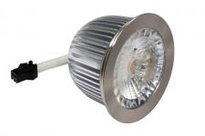 glas fladt med brstet stik med 12v lumen 240 3000k 830 5w pre led daxtor