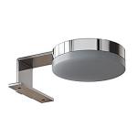 Dansani Jupiter lampe LED Ø80 cm. Til spejle og spejlskabe med lysstyring. Krom