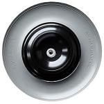 Staco PU gummihjul - 16'' 4-lags gummi. Punkterfrit