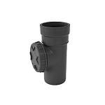 Wavin Wafix HC PP renserør med dæksel 75mm billede